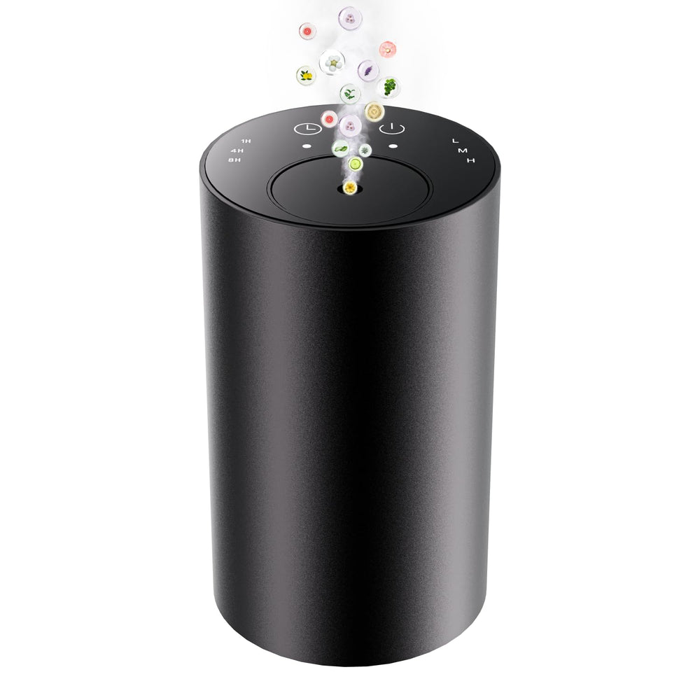 SVNWKRE waterless diffuser front view for convenient room aromatherapy on the go