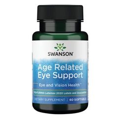 Swanson Age Related Eye Support bottle front view for daily vision support