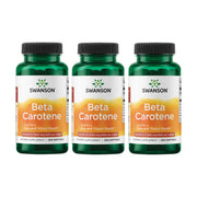 Swanson beta-carotene softgels providing a daily vitamin A source for wellness