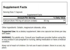 Swanson Calcium Orotate two-pack packaging showcases convenient, cost-effective supplementation.