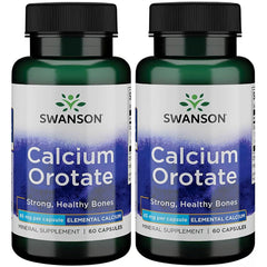 Swanson Calcium Orotate bottle highlighting 85 mg dose for daily supplementation.
