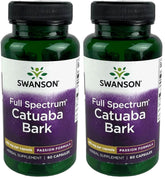 Swanson Catuaba Bark bottle promotes daily stamina support.