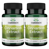 Swanson Cinnamon Extract bottle close-up for daily antioxidant support