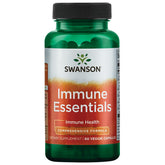 Swanson Immune Essentials bottle front view for daily immune support.