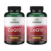 Swanson CoQ10 two-pack front view for easy daily routine