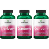 Swanson Cranberry softgels bottle front for urinary health