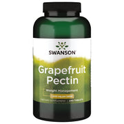 Swanson Diet Grapefruit Pectin 1000mg bottle front showing vegan, non-GMO formula for daily fullness support