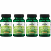 Swanson Dr. Langer probiotic bottle label shows 16 strains for digestive support