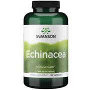 Swanson Echinacea 400 mg bottle view highlighting immune support potential