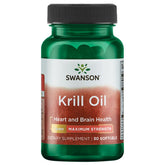 Swanson EFA Krill Oil bottle front showing softgels for joint support