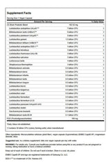 Swanson Epic-Pro packaging highlights Nutraflora FOS prebiotic inclusion for gut balance.