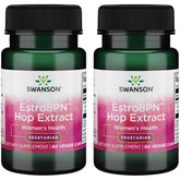 Swanson Estro8Pn hop extract bottle front view highlighting hop phytoestrogens for menopause support