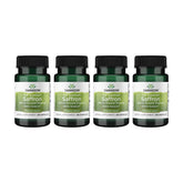 Swanson Full Spectrum Saffron bottle front with premium Spanish stigmas for mood support.