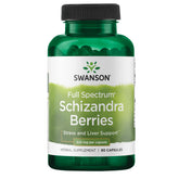 Swanson full spectrum schizandra berries bottle for stress support