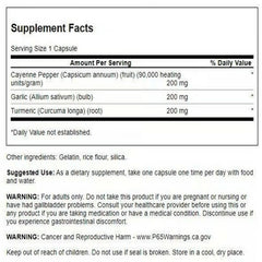 Close-up of Swanson full-spectrum label highlighting the herbal blend.