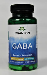 Swanson GABA for daily use supporting a balanced mind and smoother sleep.