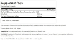 Swanson Glucosamine and Chondroitin capsules image highlights daily joint support.