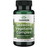 Swanson GRN Seaweed Vegetable CMPLX capsules bottle front for daily wellness.