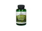Swanson gymnema sylvestre extract bottle close-up highlighting healthy choice support