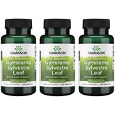 Swanson Gymnema Sylvestre capsules bottle for daily wellness support