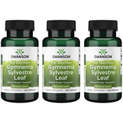 Swanson Gymnema Sylvestre capsules bottle for daily wellness support