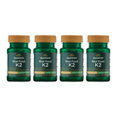 Swanson Vitamin K2 Menaquinone-7 softgel bottle with 30-count for daily support.