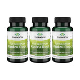 Swanson Kudzu Root bottle promoting daily wellness with potential cardiovascular balance.