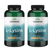 Swanson L-Lysine bottle front for everyday stress support on the go