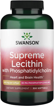 Swanson bottle front packaging showing product name and softgels benefit