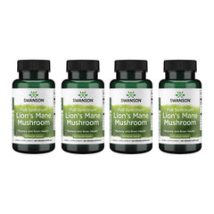 Swanson Lion's Mane bottle for daily focus and memory support
