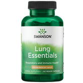 Swanson Lung Essentials bottle front view for easy daily use