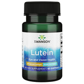 Swanson Lutein bottle front view supports daily eye health.