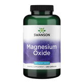 Swanson Magnesium 200 mg bottle highlights convenient daily wellness support