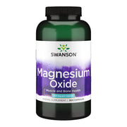 Swanson magnesium bottle capsules for bone and muscle support