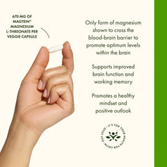 Swanson Magnesium L-Threonate label closeup highlighting ingredients and purity