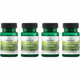 Swanson Magnolia Bark bottle showing easy-to-swallow capsules for digestive and nervous system support.
