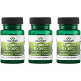 Swanson Magnolia Bark capsule closeup for daily digestive and nervous system support.
