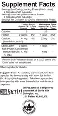 Swanson Microlactin packaging beside bottle, ideal for daily joint-support routine