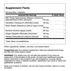 Swanson Milk Thistle Combination capsules close-up for easy daily use.