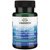 Swanson MindFull bottle front view suggests focus support for daily routines.