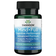 Swanson MindFull NeuroFactor detail appears on packaging.