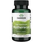Swanson Motherwort bottle side view for daily wellness routine