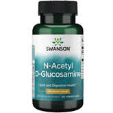 Swanson N-Acetyl D-Glucosamine capsule close-up for joint comfort.