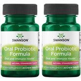 Swanson Oral Probiotic with BLIS K12 packaging for daily use