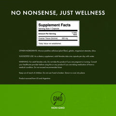 Swanson Ovarian Glandular label close-up highlighting premium tissue.