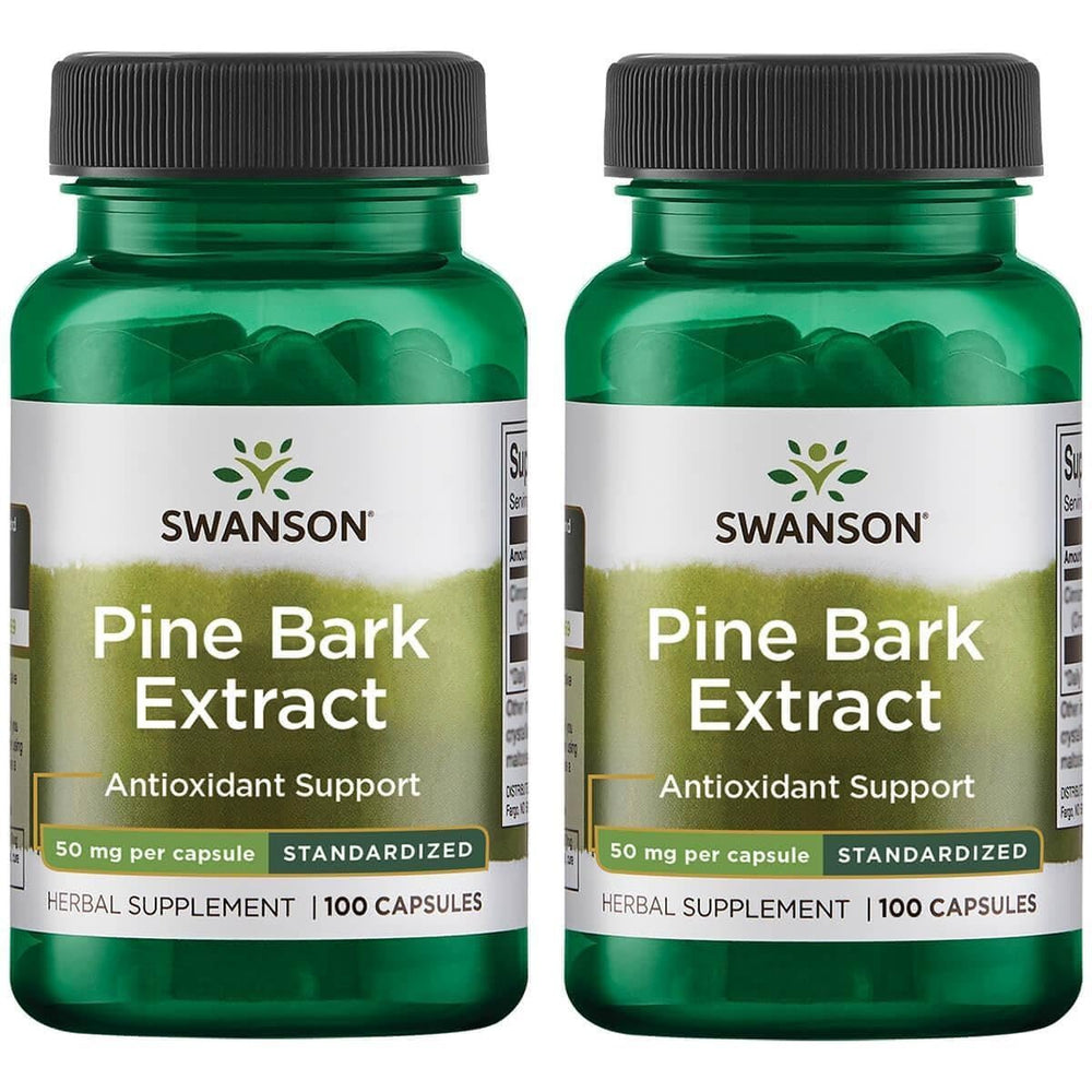 Swanson Pine Bark Extract bottle for antioxidant support and whole-body nourishment