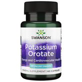Swanson Potassium Orotate bottle with 99 mg capsules for easy daily use.