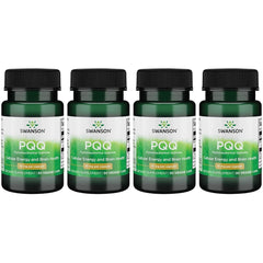 Swanson PQQ 10 mg vegan caps bottle for potential mitochondrial support and daily energy