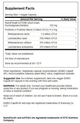 Swanson Probiotic-4 capsules close-up highlighting vegetarian capsules for easy daily use.