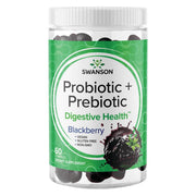 Swanson Probiotic Prebiotic Gummies for digestive balance and daily gut support.